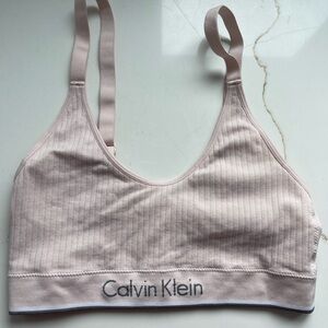 Calvin Klein bralette size small